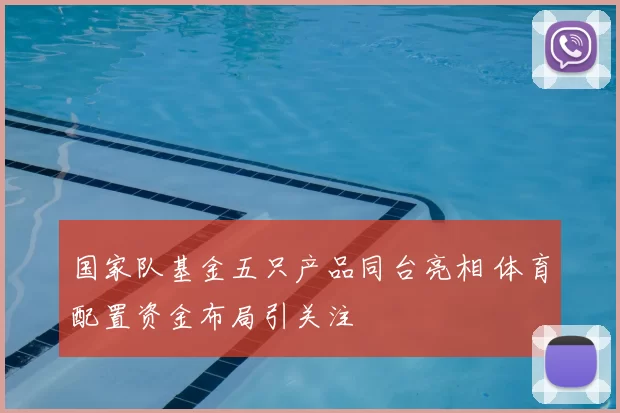 国家队基金五只产品同台亮相 体育配置资金布局引关注